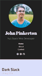 Mobile Screenshot of johnpinkerton.me